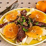 recette Salade de canard aux clémentines