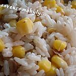 recette salade de riz ( celle servie au maroc ...quand on est invité....!)