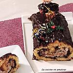 recette Bûche chocolat mascarpone