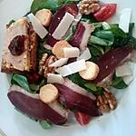 recette Salade composée de magrets et foie gras