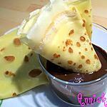recette Crêpes coco-citron, sauce au chocolat