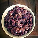 recette Salade de chou rouge à la polonaise