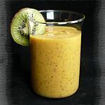 recette Smoothie à la mangue & au kiwi