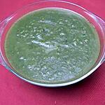 recette Crème de courgette au curry