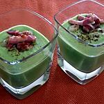 petits pois : recette velouté petits pois et lardons