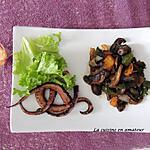 recette Poulpes aux petits légumes et sauce aïoli allégée