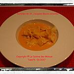 recette Ravioles de St.Jacques Sauce Coraillée