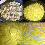 recette POULET CURRY OLIVES POIVRON
