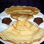 recette CREPES SAUCE CHOCOLAT