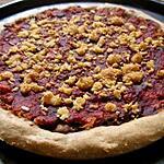 recette PIZZA au levain Thon et Champignons