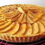 recette TARTE AUX POMMES A LA CREME PATISSIERE