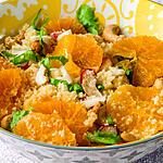 recette Salade de semoule à l'orange, aux radis et  noix de cajou
