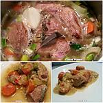 recette Blanquette de veau cuite à l'autocuiseur