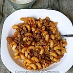 recette Pâte Cellentani à la viande hachée