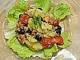 recette Salade de tomates et de pommes de terre