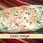 recette Baguette au poivron vert et au romarin séché
