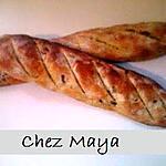 recette bagettes aux olives