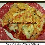recette Pizza aux 4 fromages