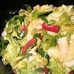 recette WOK DE LEGUMES SAUTES