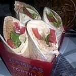recette Wrap au thon