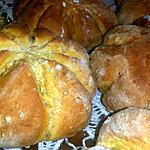 recette Pumpkin bread - Petits pains au potiron