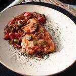 recette assiette  de thon   tomates    cornichons capres  et conserves  de thon