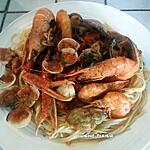 recette Spaghetti aux fruits de mer