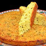 recette Pain au Maïs, Parmesan et Basilic