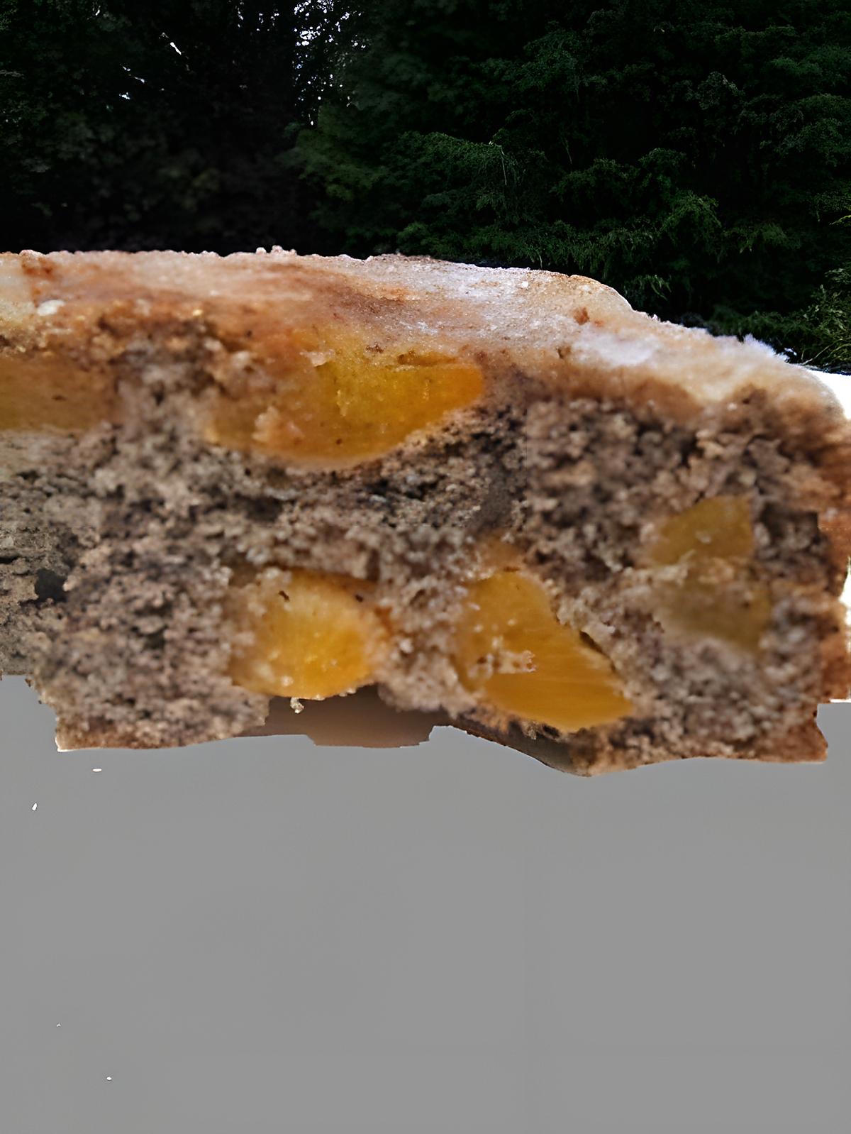 recette Cake à la farine complète de blé noir et abricot