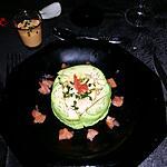 recette Composée d'avocat  & crevette/surimi