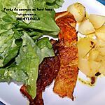 recette Pavés de saumon au lard fumé et curcuma