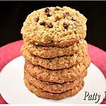 recette Cookies à l’Avoine, Fruits secs, Pécans et Chocolat
