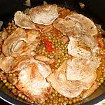 recette MINCERETTE DE PORC A LA PAYSANNE