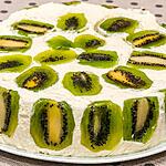 recette Bavarois aux kiwis et à la vanille