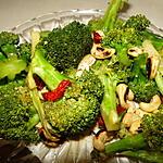 recette Salade de broccoli aux noix de cajou