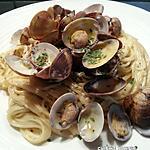 recette Spaghetti aux vongoles sauce fromage