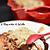 recette Crumble pêches et rhubarbe vanillée au sucre brun