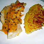 recette Filets de daurade , sauce passion