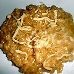 recette RISOTTO PARMESAN ET MOZZARELLA RAPEE