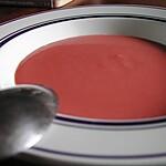 volaille : recette Potage velouté tout rose