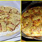 recette Pizza façon tartiflette