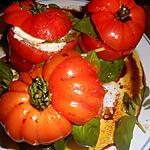 recette Tomates mozzarella en mille-feuilles