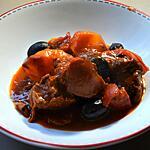 recette Mijoté de paleron de boeuf à la tomate et aux épices