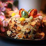recette Moka nid de Pâques