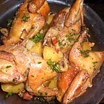 recette Pigeon grand mére en cocotte