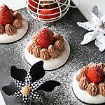 recette Mousse au chocolat sur sa meringue, bio, sans gluten, sans oeufs