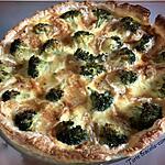 recette Tarte brocolis-camembert