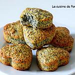recette Muffins aux amandes et graines de pavot