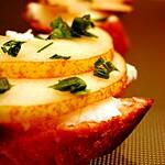 gorgonzola : recette Bouchées de bonheur poire & gorgonzola