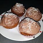 recette Muffins à la noix de coco et chocolat
